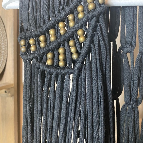 Crochet Long Beaded Vest - Picture 3 of 5